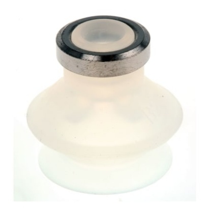 Picture of 20mm Bellows Silicon Rubber Suction Cup , SMC, ZP20BS