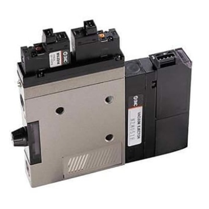 Picture of Vacuum Generator, 1.3mm nozzle , -84kPa 66L/min, ZM series, SMC, ZM131H-K5LZ-E55L-Q