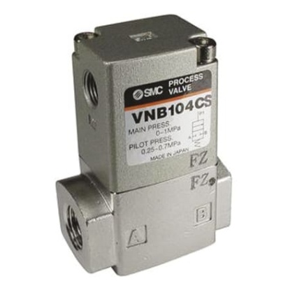 Picture of Cylinder type Pneumatic Actuated Valve, G 1/2in, SMC, VNB204B-F15A