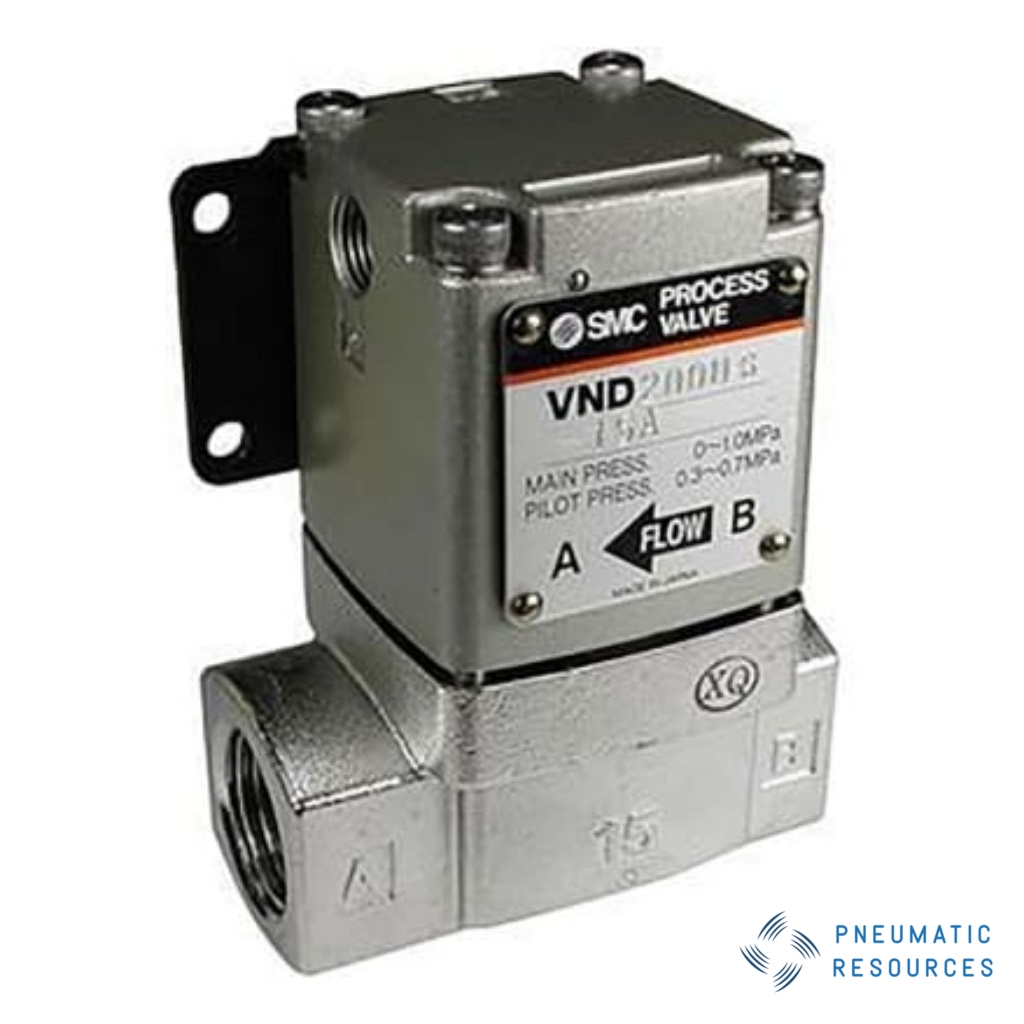 Picture of Cylinder type Pneumatic Actuated Valve, G 1in, 9.7 bar, SMC, EVND400DS-F25A-L
