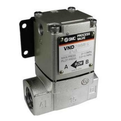 Picture of Cylinder type Pneumatic Operated Process Valve, G 1in, 9.7 bar, SMC, VND400DS-F25A-L