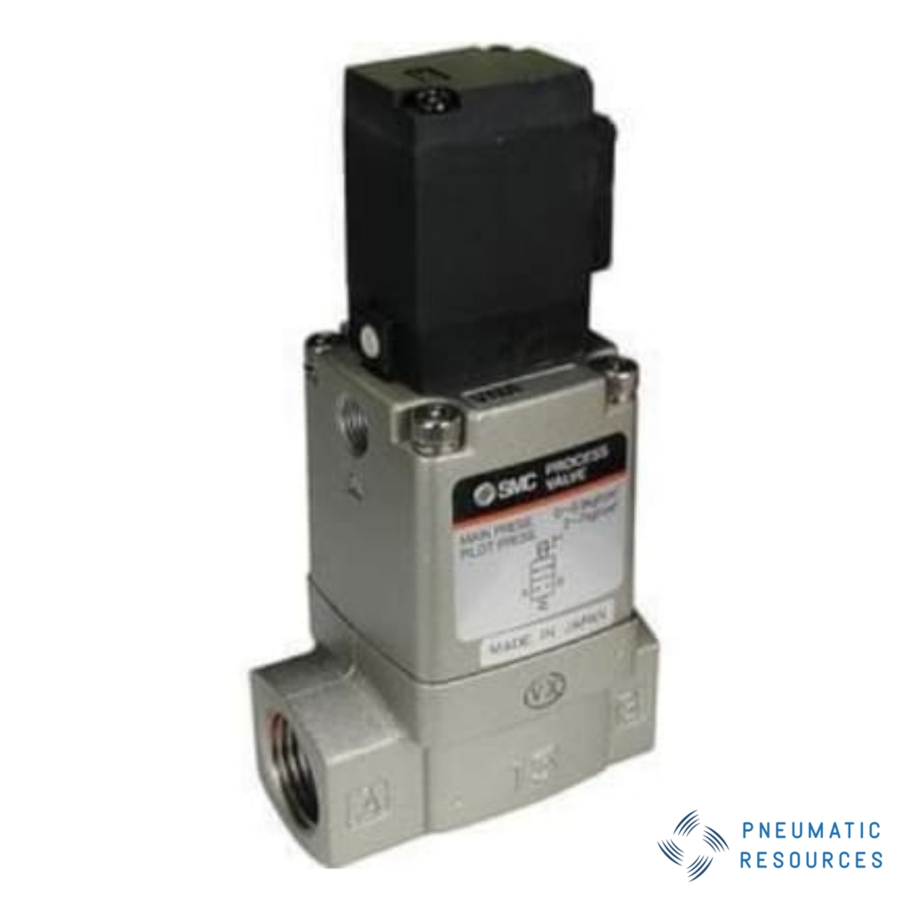 Picture of Manual type Pneumatic Operated Process Valve, G 1in to Rc (taper) G 1in, 0 → 1 Mpa, SMC, VNA411A-F25A-5DZ-Q