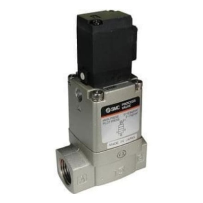 Picture of Manual type Pneumatic Operated Process Valve, G 1in to Rc (taper) G 1in, 0 → 1 Mpa, SMC, VNA411A-F25A-5DZ-Q