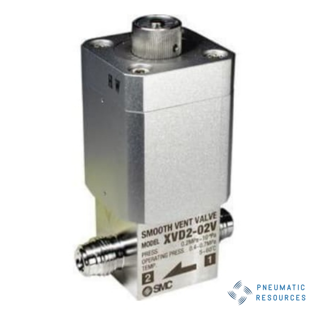 Picture of Pneumatic Actuated Valve 1/4in, 0.2 Mpa, SMC, XVD2-02V