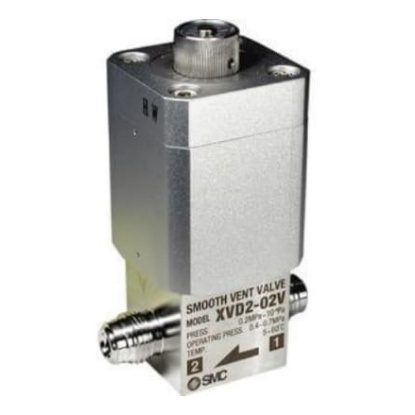 Picture of Pneumatic Actuated Valve 1/4in, 0.2 Mpa, SMC, XVD2-02V