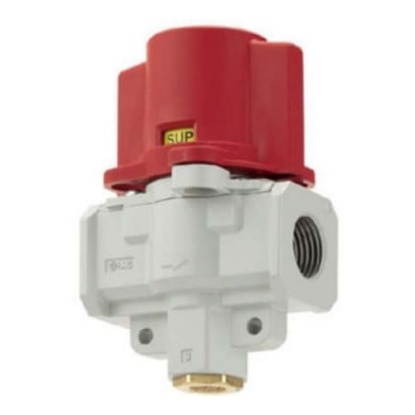Picture of 10bar Pressure Relief Valve With Female G 3/4 in G Connection and a 12.7mm Exhaust Port, SMC, VHS40-F06A