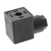 Picture of Solenoid Valve DIN Plug Connector for use with VX2 Solenoid Valve, SMC, A0