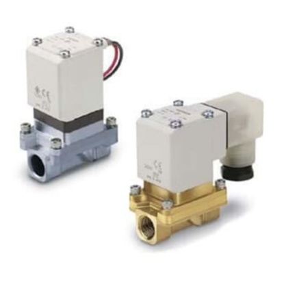 Picture of Solenoid Valve , 2 port(s) , 24 V dc, 1/4in, SMC, VXZ235AGA