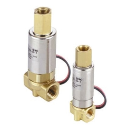Picture of Solenoid Valve , 2 port(s) , NC, 1/4in, SMC, VNB104B-F8A