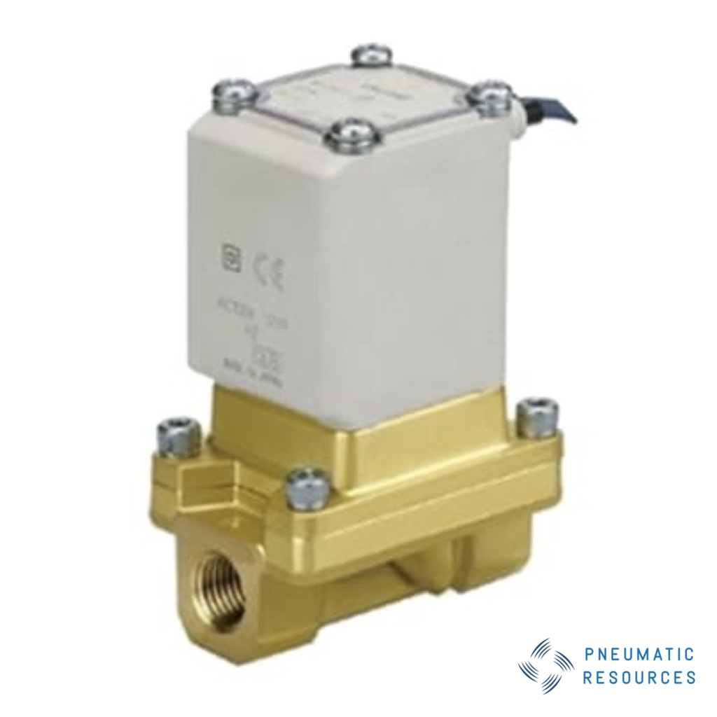 Picture of Solenoid Valve , 2 port(s) , NC, 230 V ac, 1/2in, SMC, VXZ242FLA
