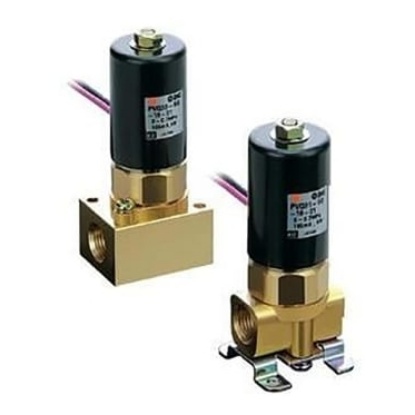 Picture of Solenoid Valve , 2 port(s) , NC, 24 V dc, 1/8in, SMC, PVQ31-5G-40-01F