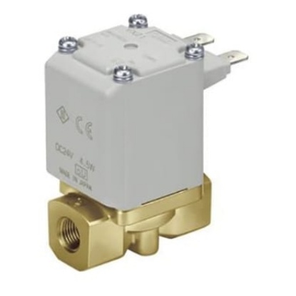 Picture of Solenoid Valve , 2 port(s) , NC, 24 V dc, 1in, SMC, VXD263NGA