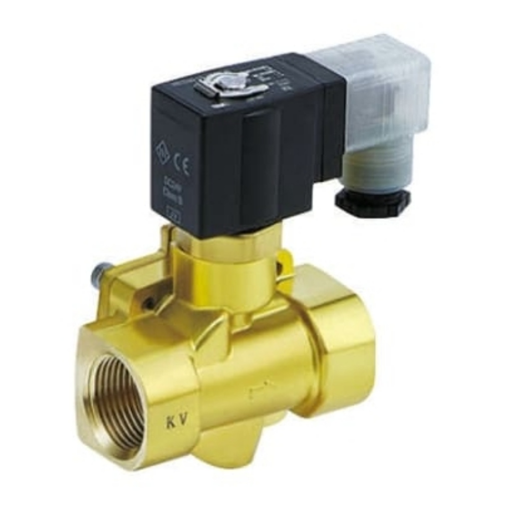 Picture of Solenoid Valve , 2 port(s) , NC, 24 V dc, 3/4in, SMC, VXED2150-06F-5DO1