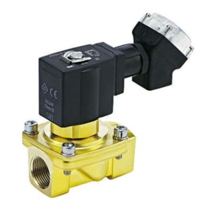 Picture of Solenoid Valve , 2 port(s) , NC, 24 V dc, 3/8in, SMC, VXEZ2230-03F-5DO1