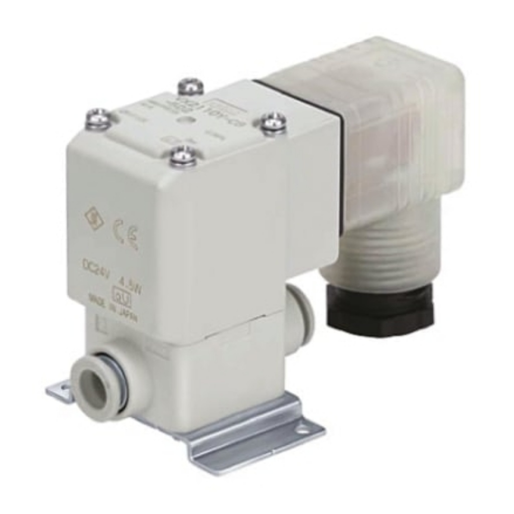 Picture of Solenoid Valve , 2 port(s) , NC, 24 V dc, 6mm, SMC, VX210HG