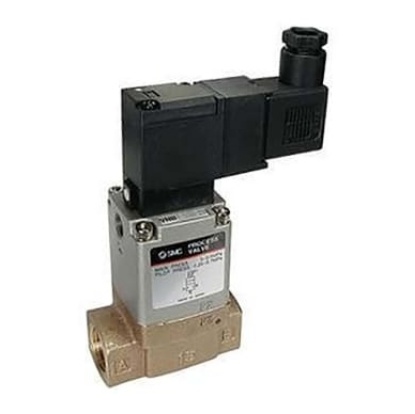Picture of Solenoid Valve , 2 port(s) , NC, 24 V dc, SMC, VNB211A-F15A-5DZ-Q
