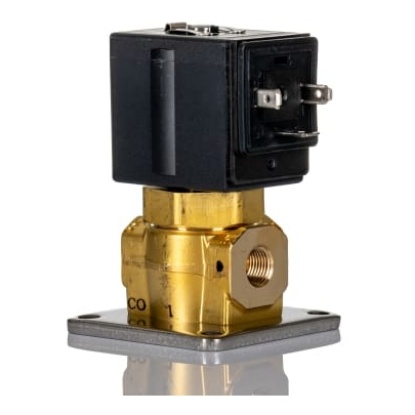 Picture of Solenoid Valve , 3 port(s) , 24 V dc, 1/8in, SMC, VX3114-01-5DO1-B