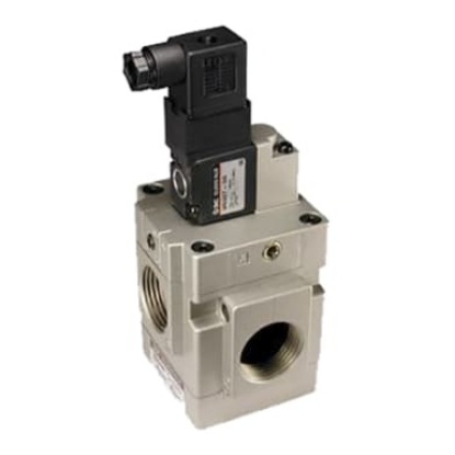 Picture of Solenoid Valve , 3 port(s) , NC, 240 V ac, 1/2in, SMC, VG342-7D-04FA-Q