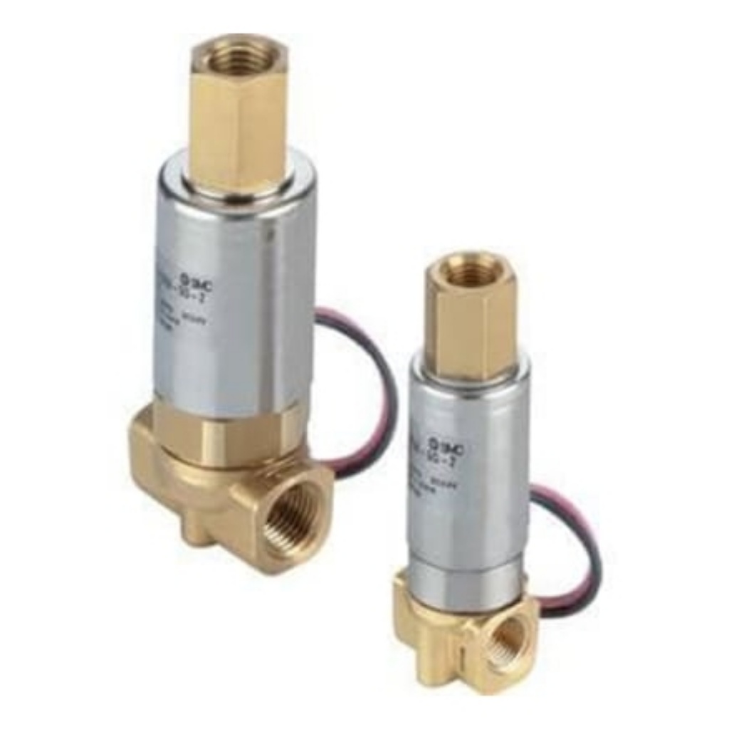 Picture of Solenoid Valve , 3 port(s) , NO/NC, 24 V dc, 1/4in, SMC, VDW350-5G-4-02-Q