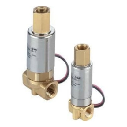 Picture of Solenoid Valve , 3 port(s) , NO/NC, 24 V dc, 1/4in, SMC, VDW350-5G-4-02-Q
