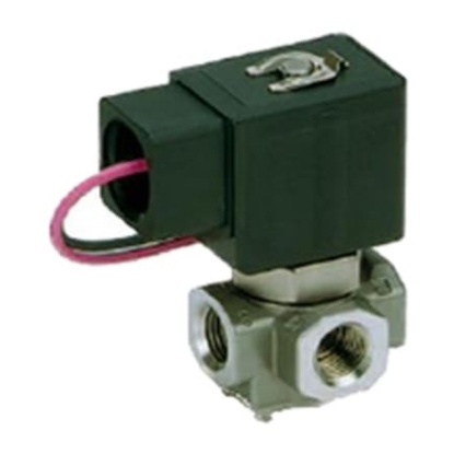 Picture of Solenoid Valve , 3 port(s) , NO/NC, 24 V dc, 3/8in, SMC, VX3344-03T-5DS1-B