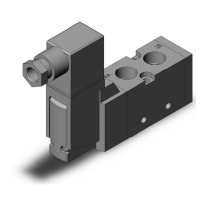 Picture of Solenoid Valve , 5 port(s) , 24 V dc, 4/5in, SMC, VF3133K-5DZ1-02